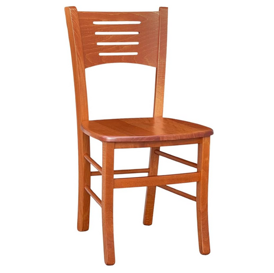Sedia Verox in Legno con Seduta in Legno